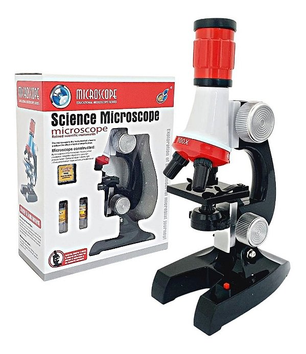Microscópio Educacional 100x A 1200x