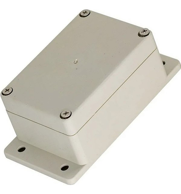 Caixa Case Plástica 100x68x50mm Para Montagem De Circuitos Elétricos Eletrônicos