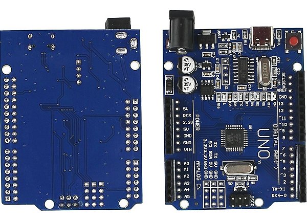 Placa Compatível Arduino Uno R3 Smd Ch340 Usb Tipo C