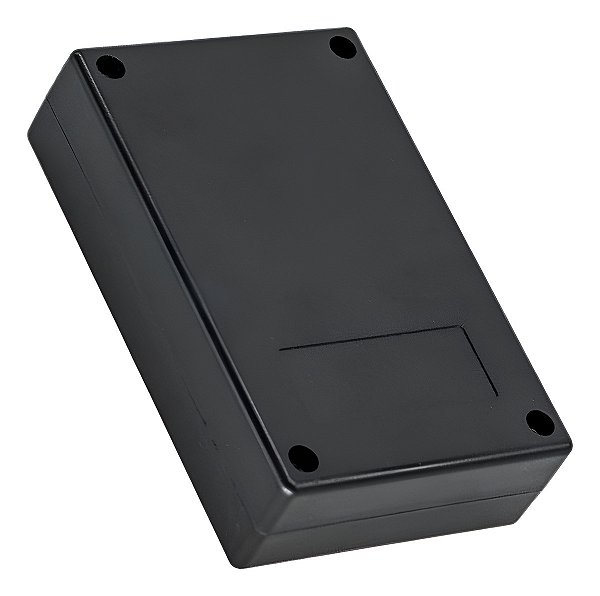 Caixa Plastica Para Montagem De Circuitos 125x80x32mm Cor Preto
