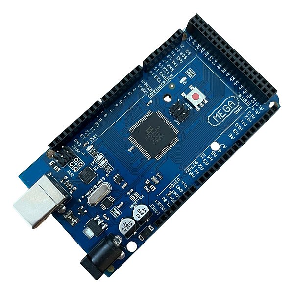 Placa Mega Atmega2560 R3 16u2 Cabo Usb Compatível Com Arduino