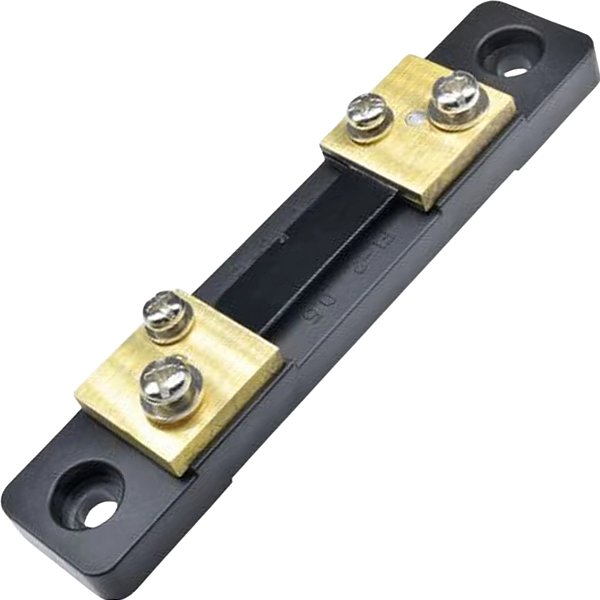 Resistor Shunt FL-2 50A 75mV Profissional Alta Precisão Sensor de Corrente para Medição Elétrica