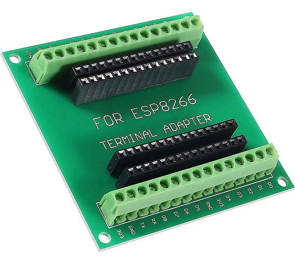 Módulo Shield Adaptador Para Esp8266 Nodemcu Bornes Kre Arduino