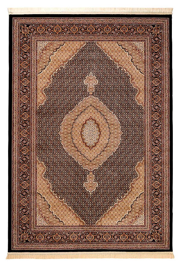 TAPETE ALANYA DES 01 PRETO PRETO 2,40M x 3,00M