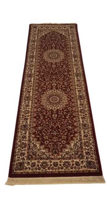 PASSADEIRA ALANYA DES 03 VERMELHO / BEGE 0,80M X 3,90M