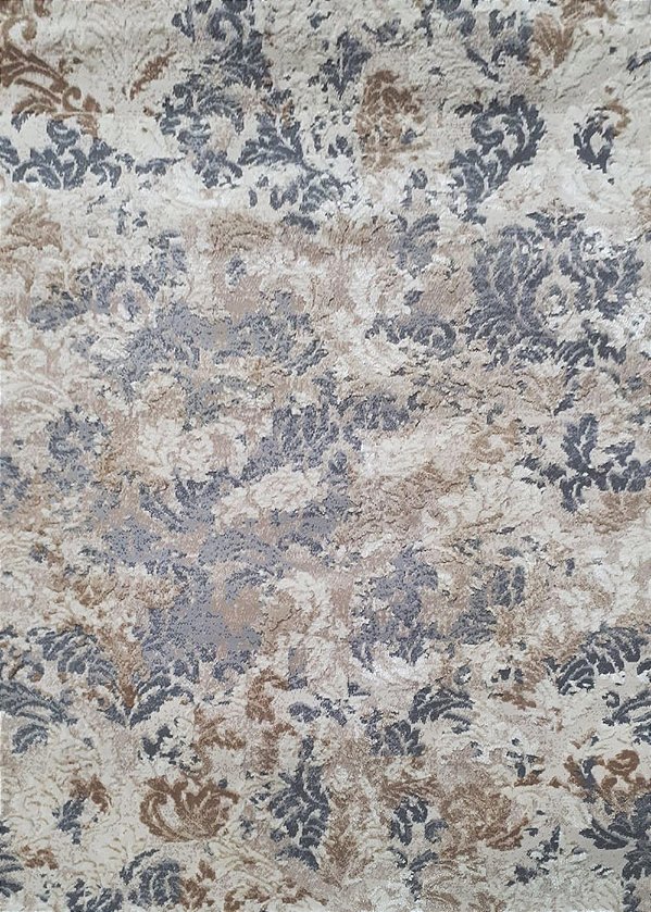 TAPETE ANTIQUE 1,00 X 1,40M DES 02 CINZA