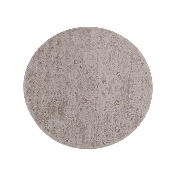 TAPETE ANTIQUE CLASSIC REDONDO 1,56 DES 04 BEGE