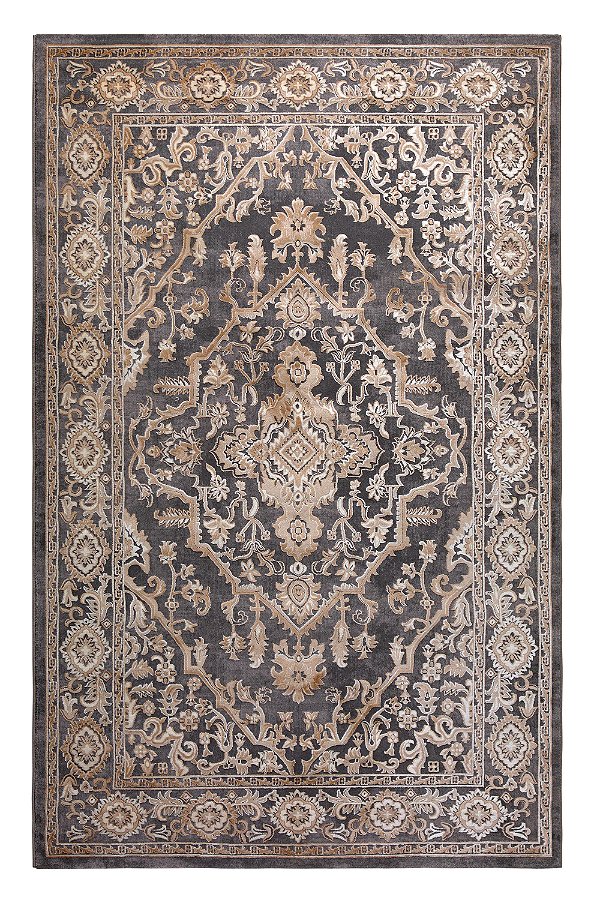 TAPETE ANTIQUE CLASSIC 2,35 X 3,00 DES 05 CINZA
