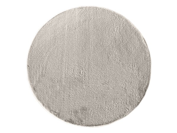 TAPETE SOFT - 1,40 REDONDO - OFF WHITE