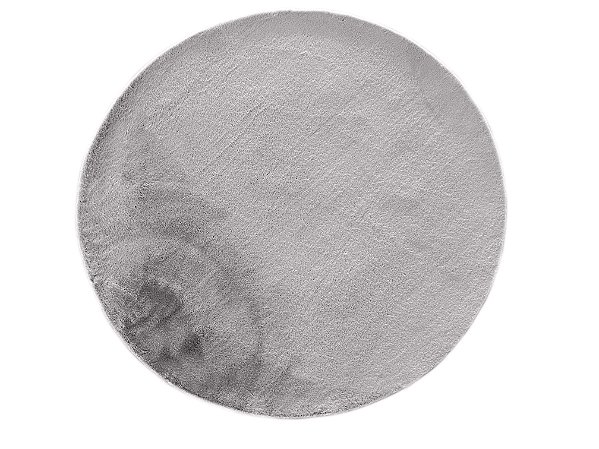 TAPETE SOFT - 2,00 REDONDO - PRATA