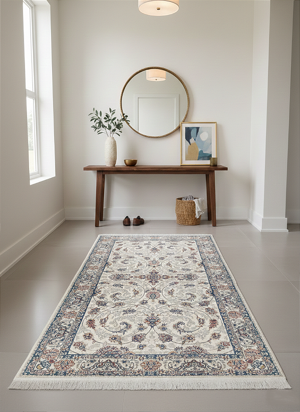 TAPETE PERSA (Maq.) 1,50 X 2,20M DES 01 BEGE