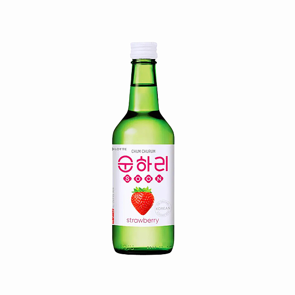 Soju Chum Churum Sabor Morango 360ml