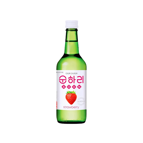 Soju Chum Churum Sabor Morango 360ml