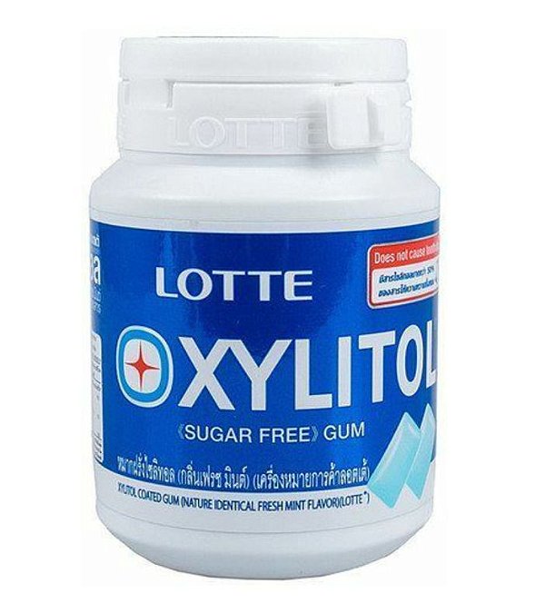 Chiclete De Xylitol Sem Açúcar Sabor Menta 58G - Lotte
