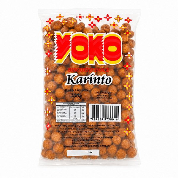 Biscoito Yoko Karinto Japonês 200g