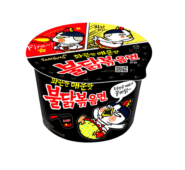 Lamen Coreano Buldak Big Bowl Frango Super Apimentado 105g - Samyang