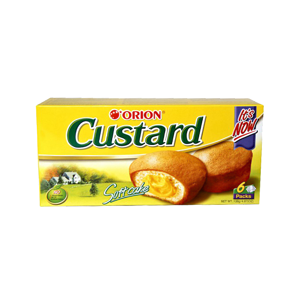 Bolinho Custard Recheio De Creme Cx. 6un 138g