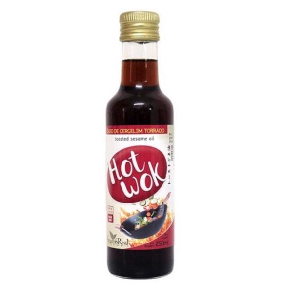 Óleo De Gergelim Torrado Hot Wok 250ml - Sesamo Real