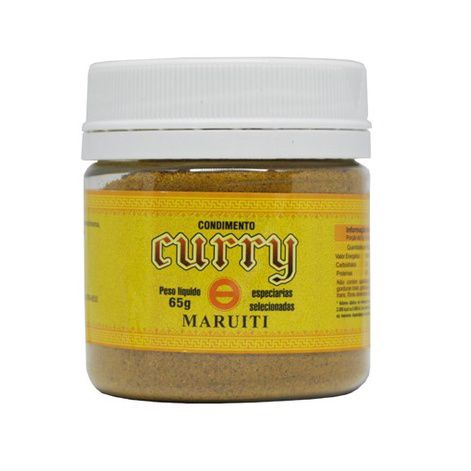 Condimento Curry Em Pó Nacional 65G - Maruiti