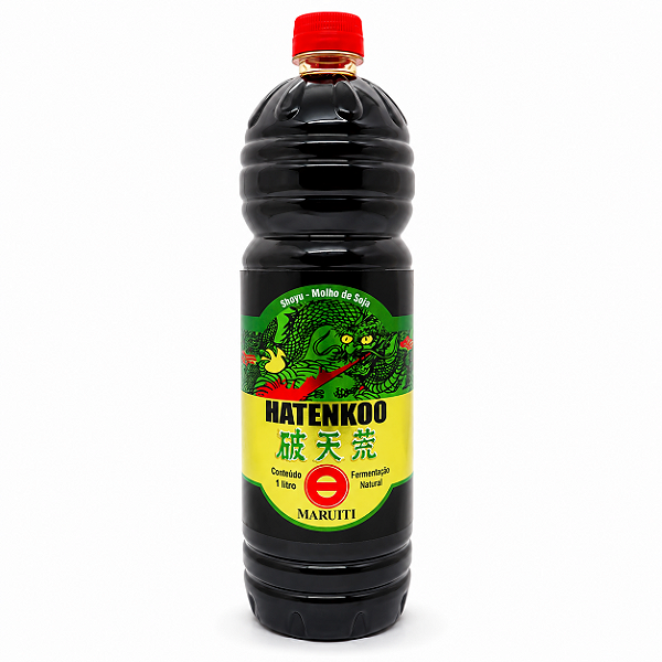 Molho de Soja Shoyu Hatenkoo Maruiti Fermentação Natural 1L