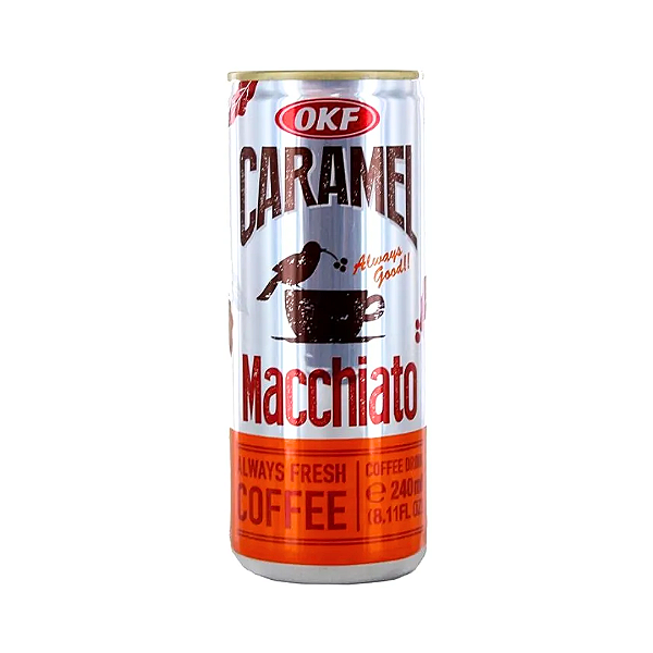 Caramel Macchiato Café Caramelo Importado 240ml - OKF