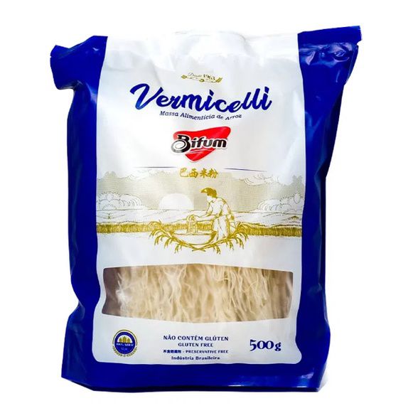 Macarrao Oriental Vermicelli De Arroz 500G - Bifum