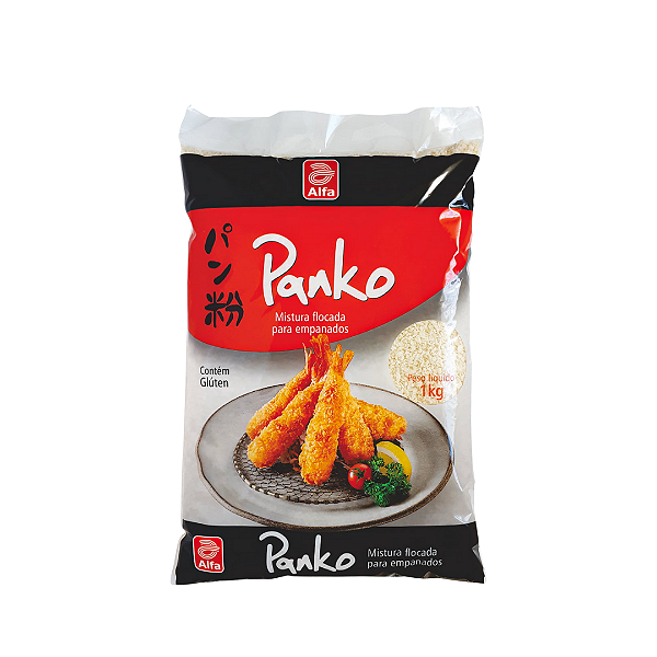 Farinha Panko Para Empanar Alfa 1kg