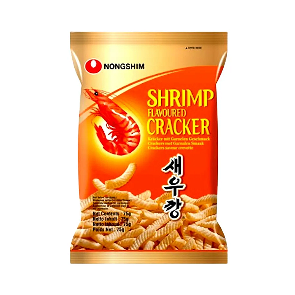 Salgadinho Coreano De Camarao Shrimp Cracker 75G - Nongshim