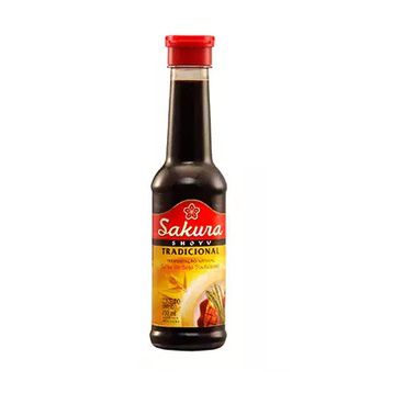 Molho de Soja Shoyu Tradicional 150ml - Sakura