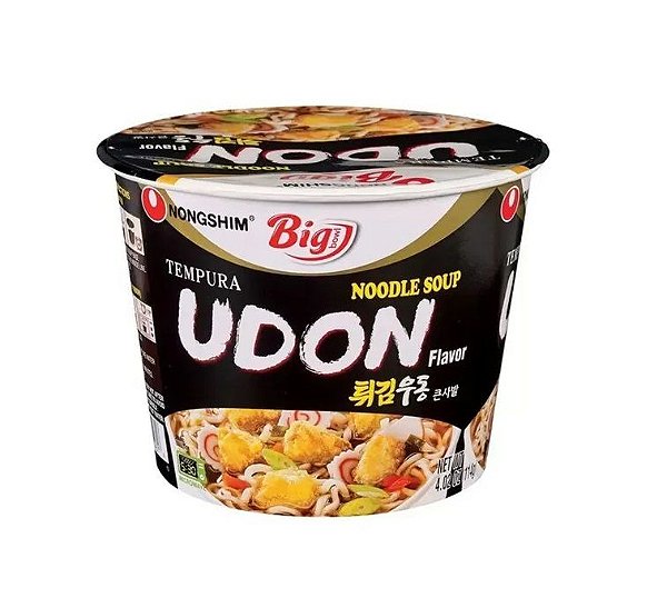 Lamen Coreano Big Bowl Sabor Tempura Udon 111G - Nongshim