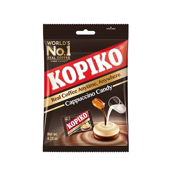 Bala de Café Cappuccino Kopiko Candy - 120g