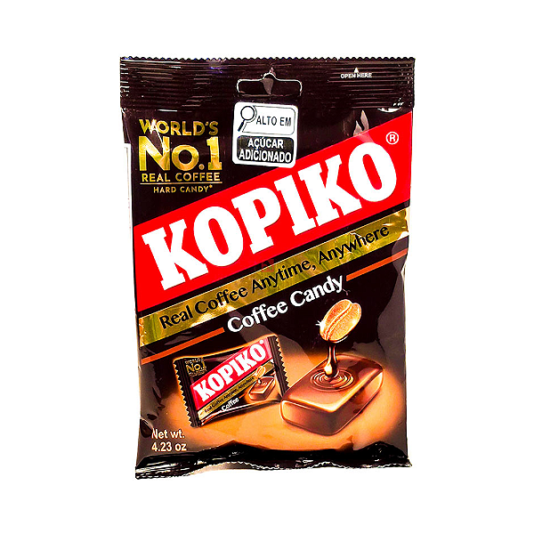 Bala de Café Coffee Candy Kopiko - 120 gramas