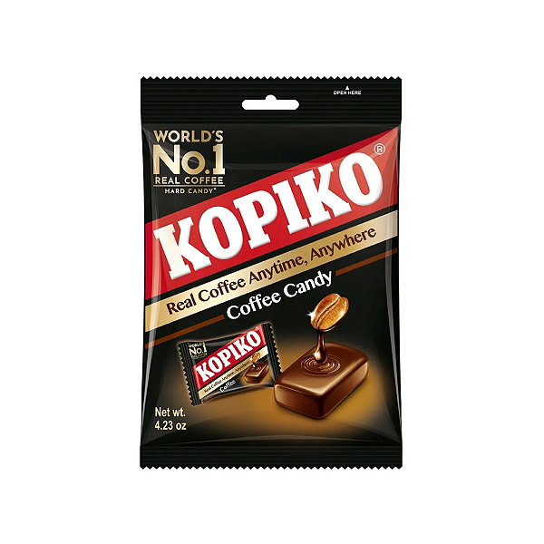 Bala de Café Coffee Candy Kopiko - 120 gramas
