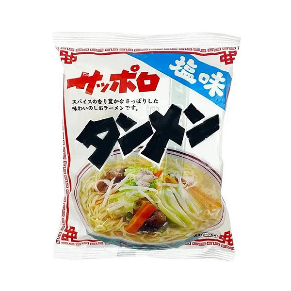 Lamen Instantaneo Japones Sabor Shio (Sal) Sapporo Sunaoshi 82G