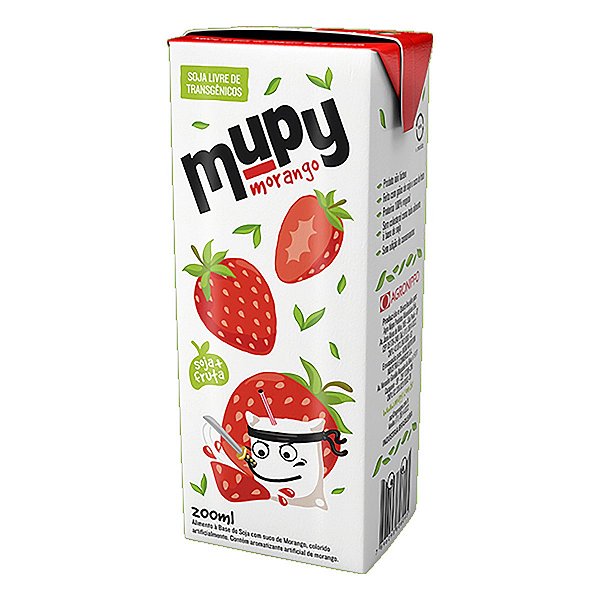 Muppy Caixinha Sabor Morango 200ml