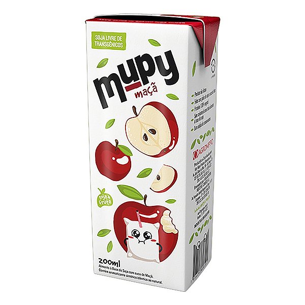 Muppy Caixinha Sabor Maçã 200ml