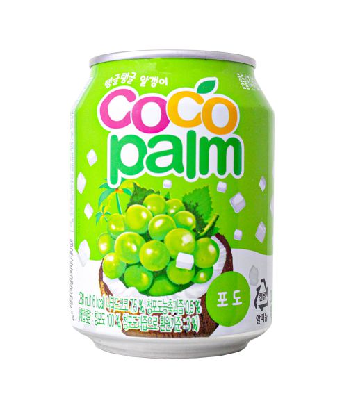 Suco De Uva Com Coco (Coco Palm)  238ml - Haitai