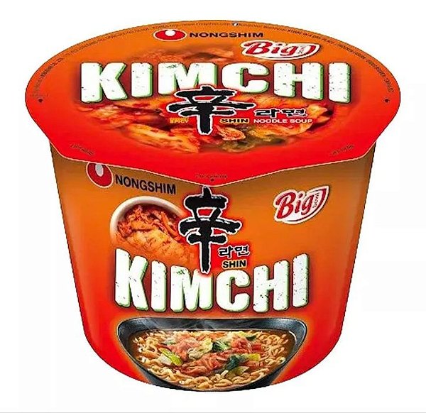 Lamen Coreano Kimchi Ramyun Big Bowl 112G
