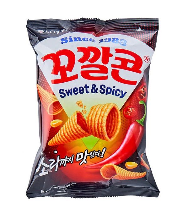 Salgadinho Sabor Milho Apimentado 67g - Lotte