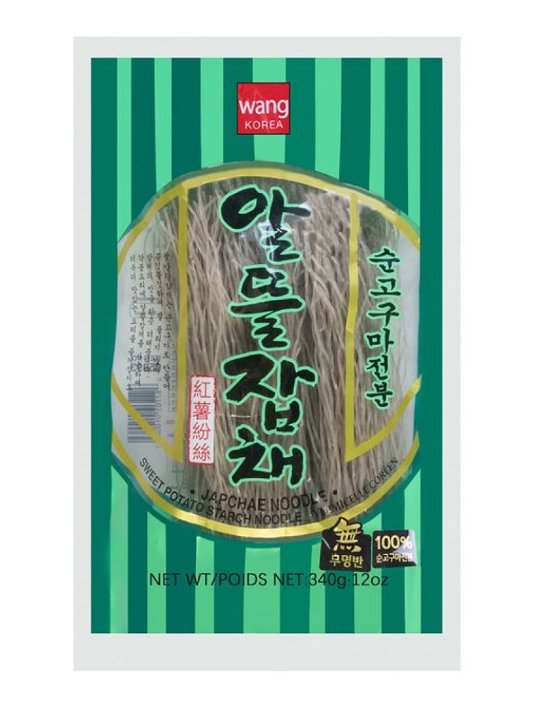 Macarrão De Batata Doce (Dangmyon) 340g - Wang Korea