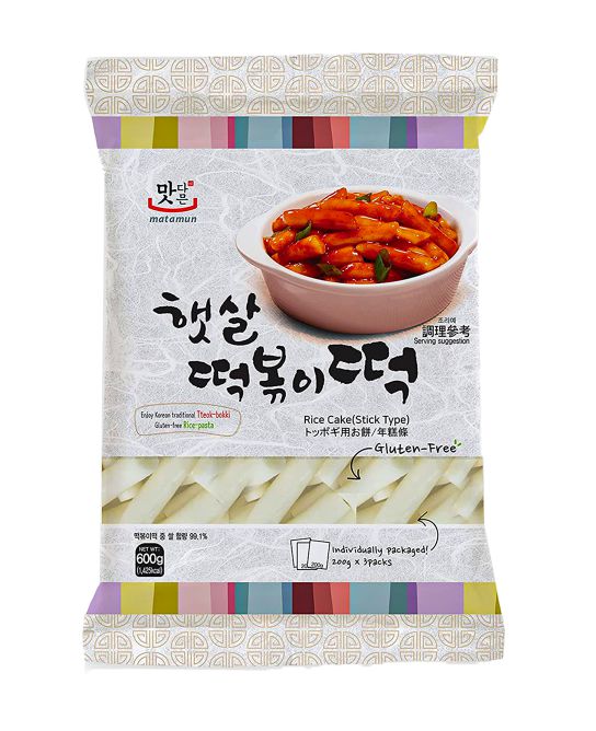 Massa De Arroz Topokki 600g