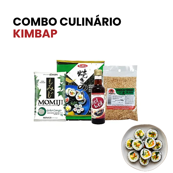 Combo Culinário Kimbap