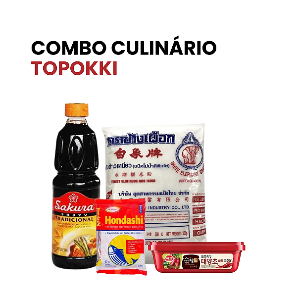 Combo Culinário Topokki