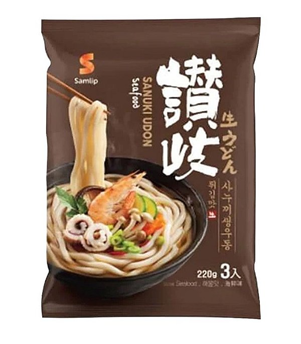 Udon Sanuki Sabor Seafood - 3 x 214g