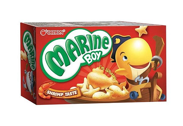 Biscoito Assado Marine Boy Sabor Camarão 30g