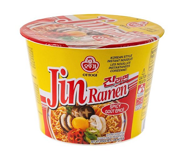 Lamen Coreano Jin Ramen Hot 110g - Ottogi