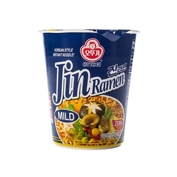 Lamen Coreano Jin Ramen Mild Copo 65g - Ottogi