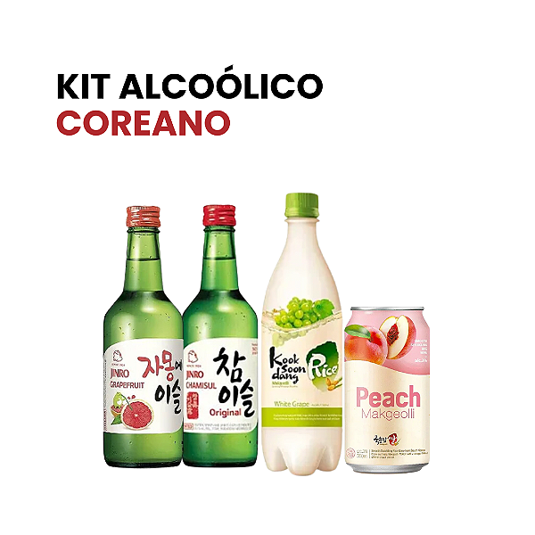 Kit Alcoólico Coreano