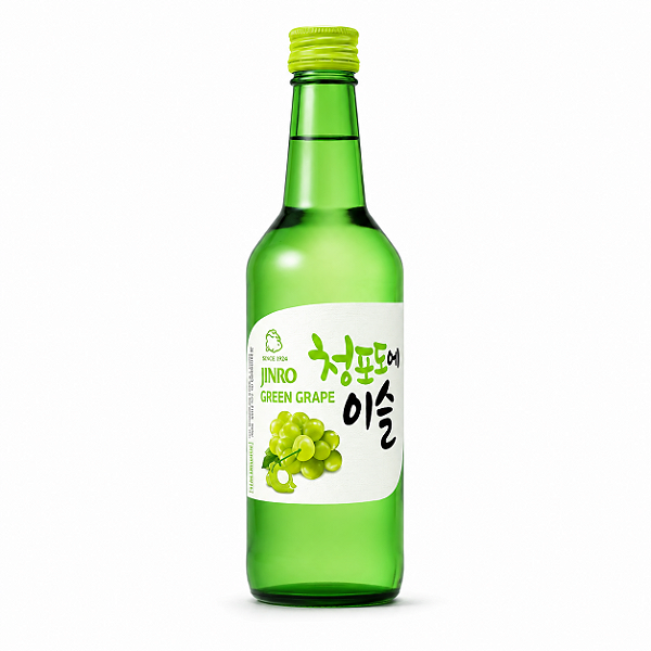 Soju Jinro Sabor Uva Verde 360ml