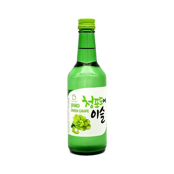Soju Jinro Sabor Uva Verde 360ml